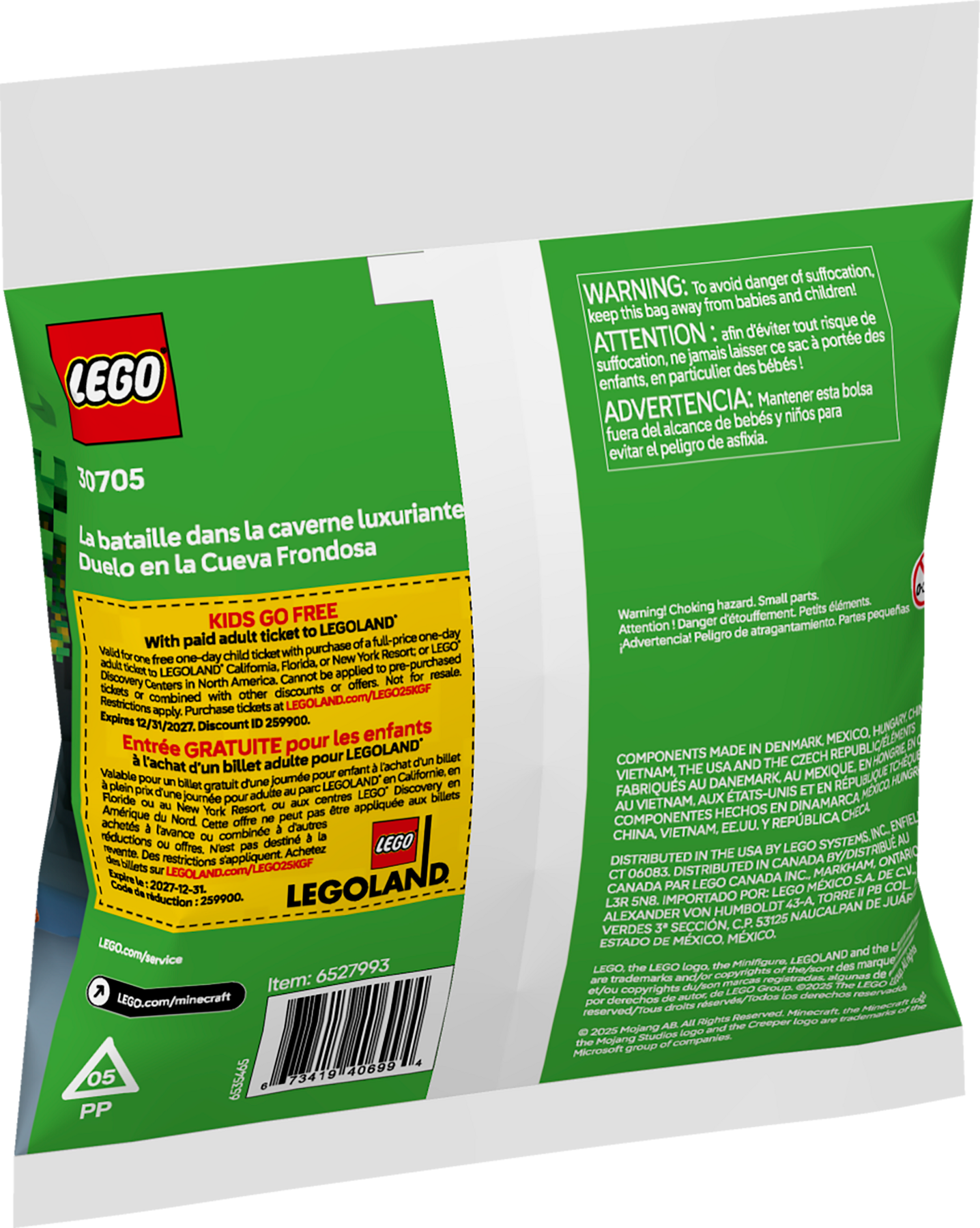 LEGO 30705 Duello nella grotta lussureggiante