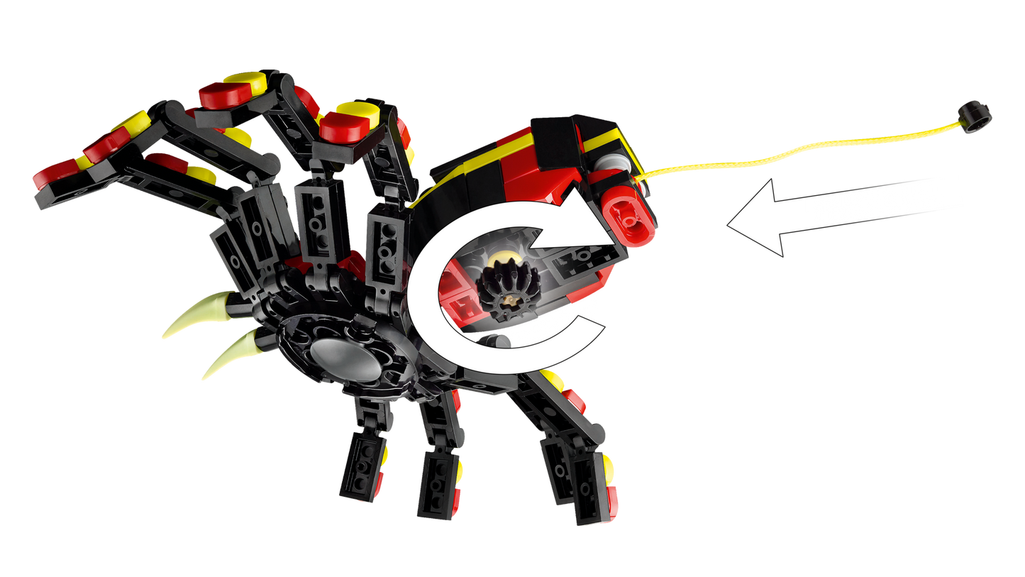 LEGO 31159 Animali selvatici: ragno trasformista