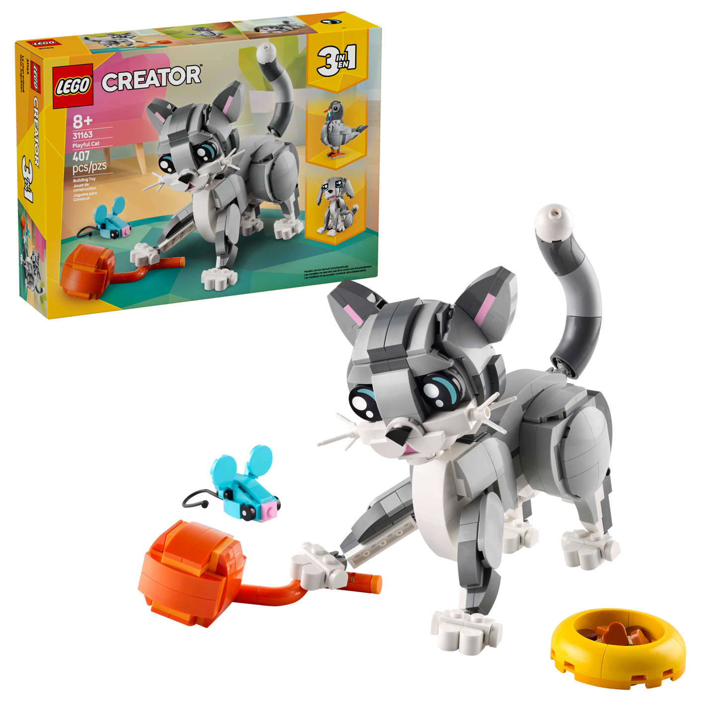 LEGO 31163 Gatto giocoso