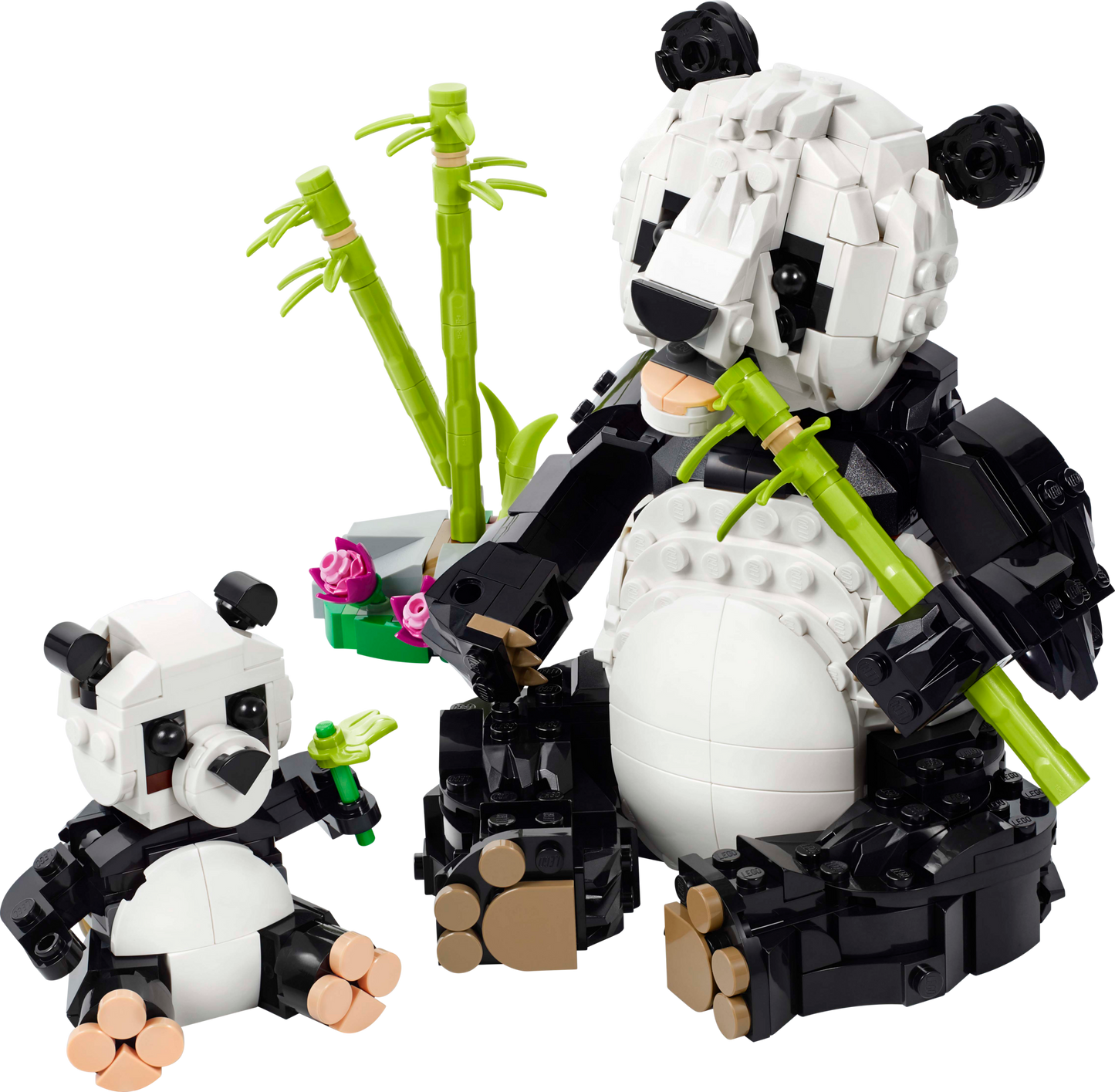 LEGO 31165 Animali selvatici: famiglia di panda