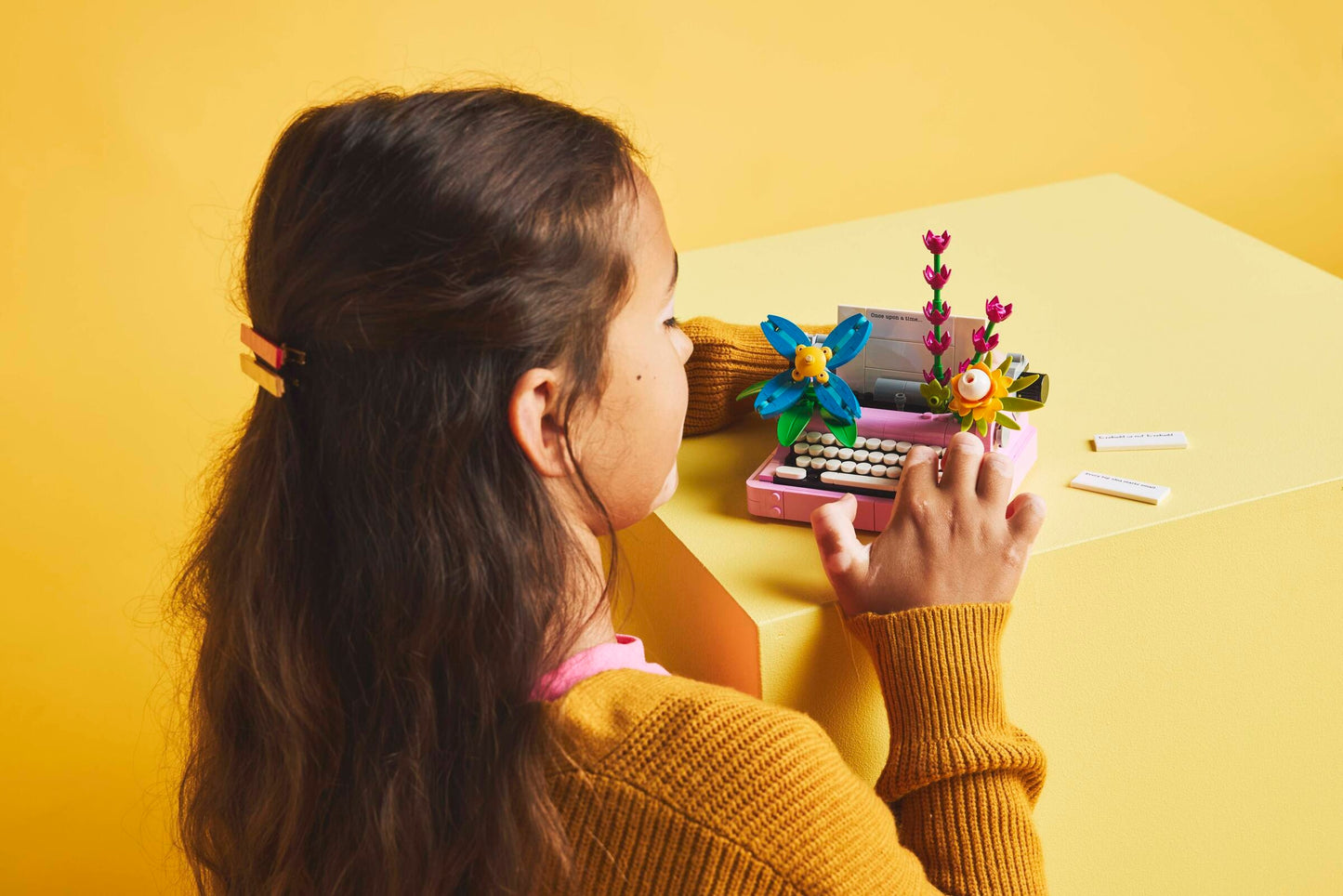 LEGO 31169 CREATOR Macchina da scrivere con fiori