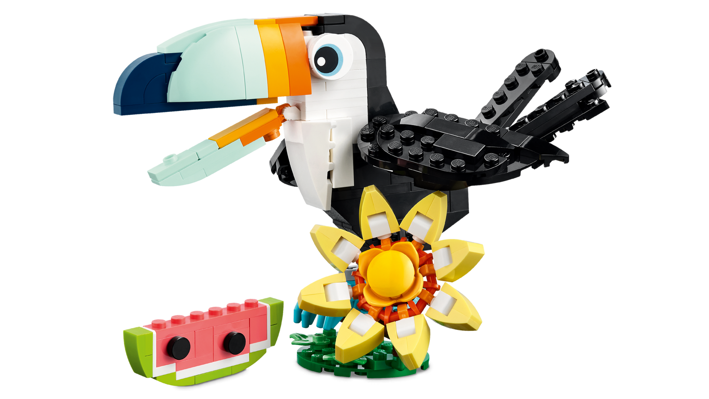 LEGO 31173 Animali selvatici: tucano tropicale