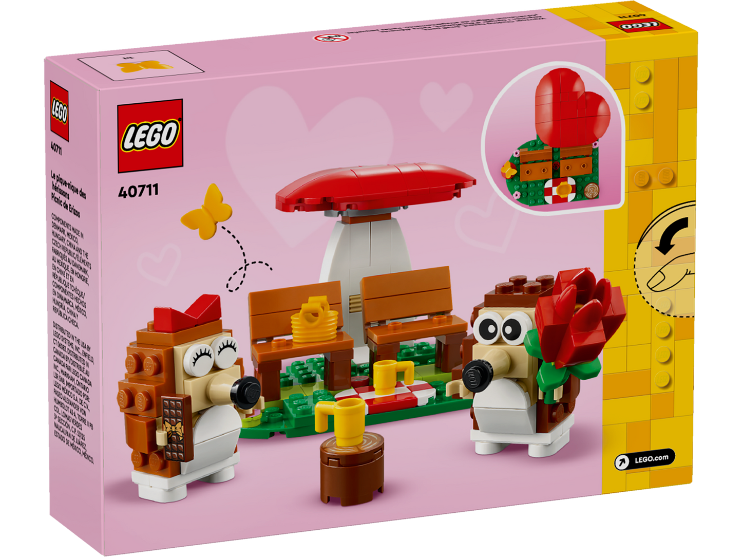 LEGO 40711 Appuntamento romantico dei ricci