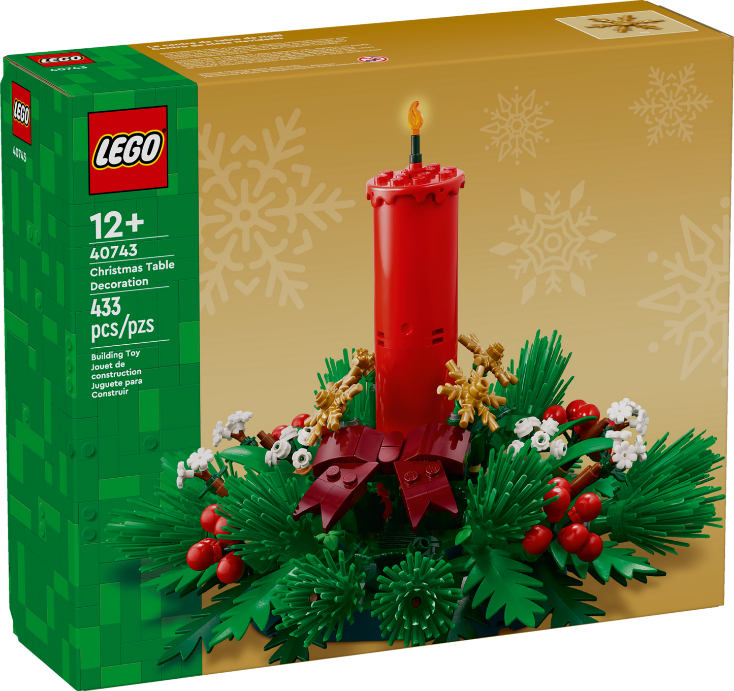 LEGO 40743 Decorazione da tavolo natalizia