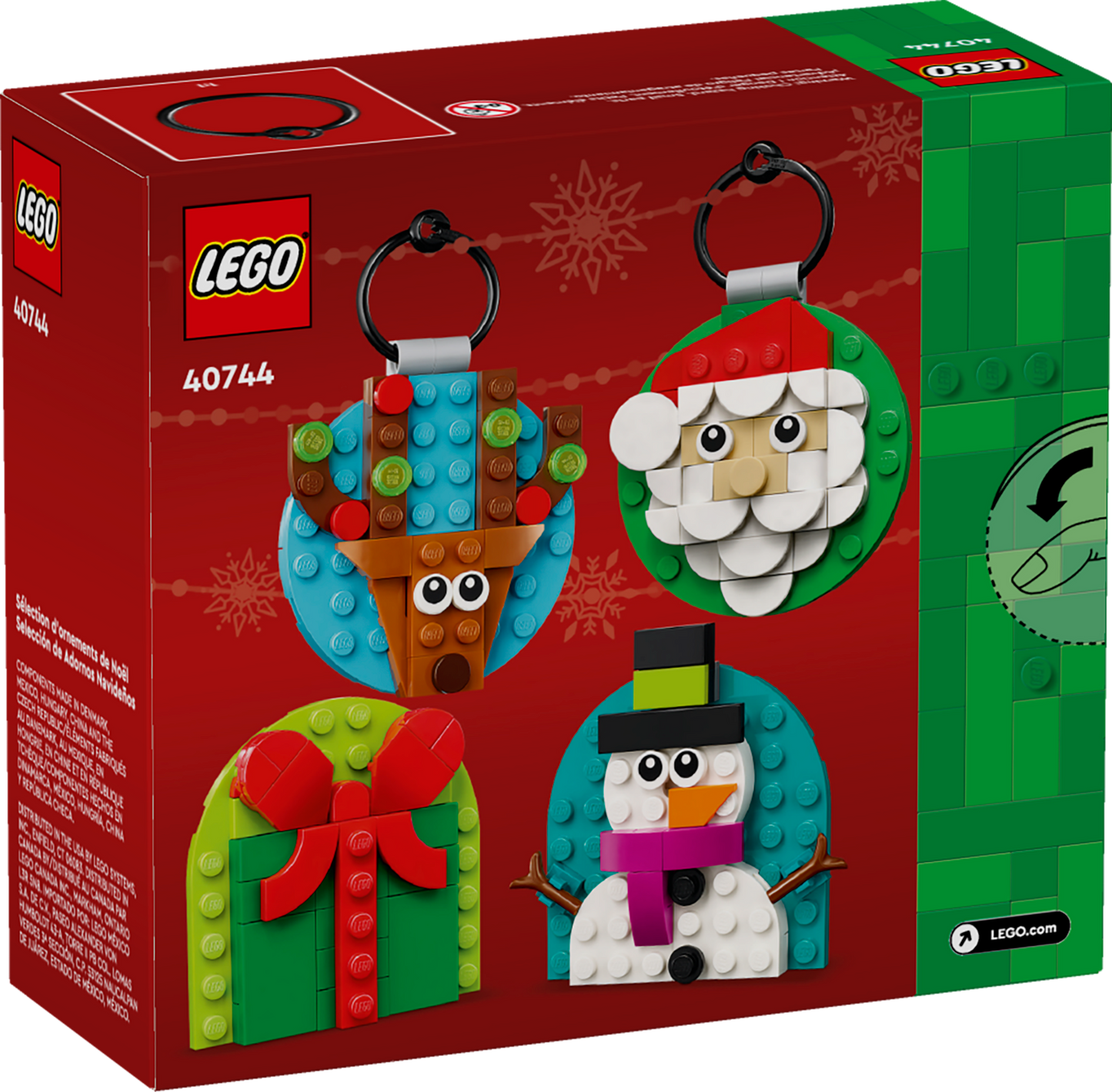 LEGO 40744 Selezione di decorazioni natalizie