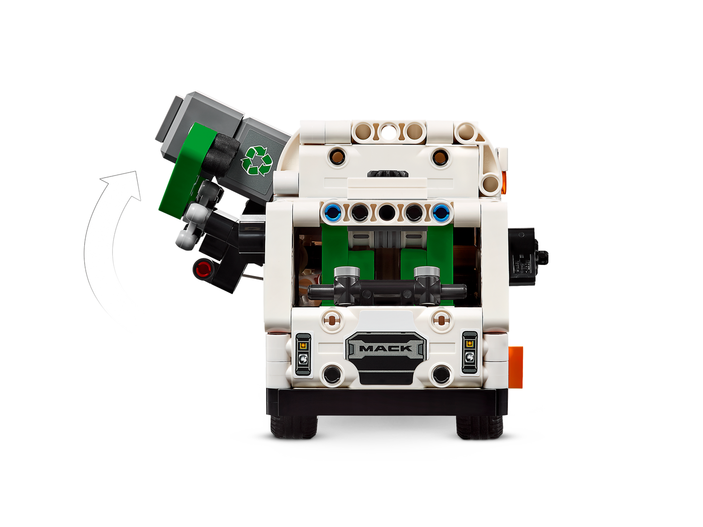 LEGO 42167 Camion della spazzatura Mack® LR Electric