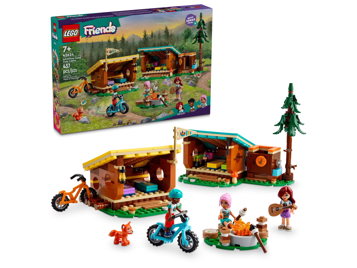 LEGO 42624 Cabine relax al campo avventure