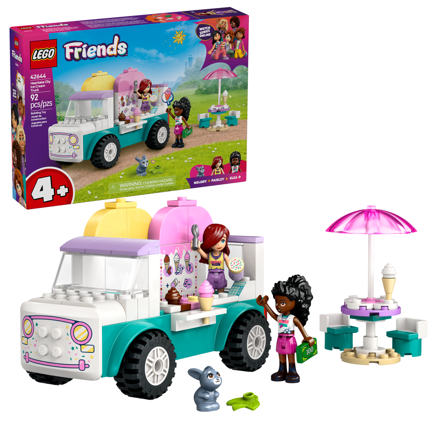 LEGO 42644 Il furgone dei gelati di Heartlake City