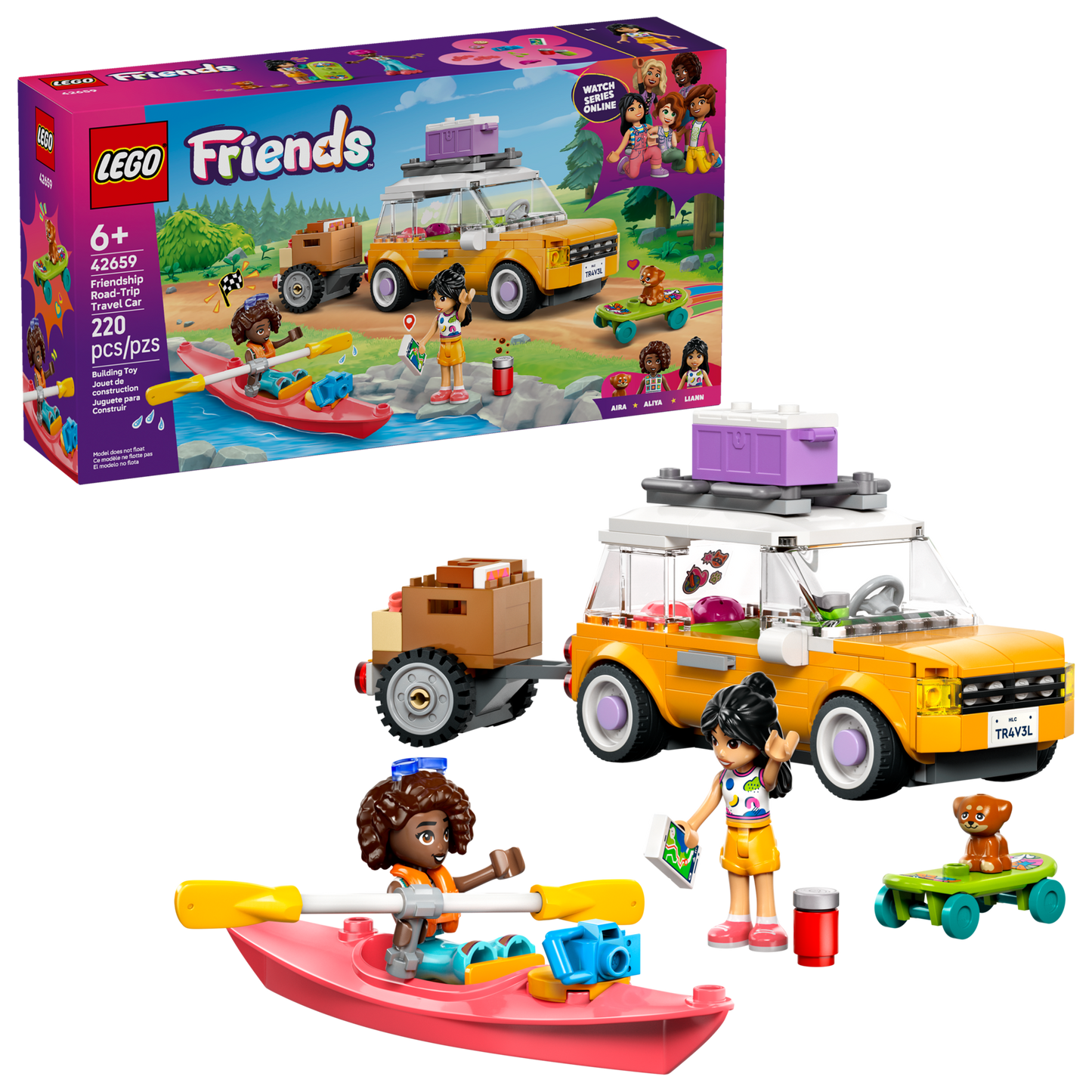 LEGO 42659 Viaggio in auto con il cucciolo