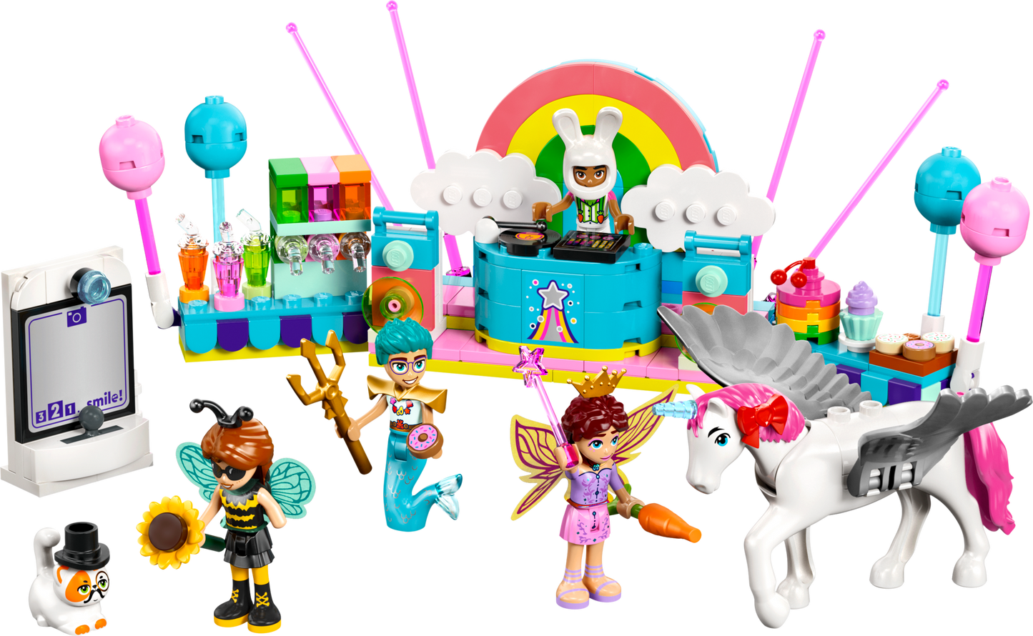 LEGO 42661 Party in costume con unicorno e fatina