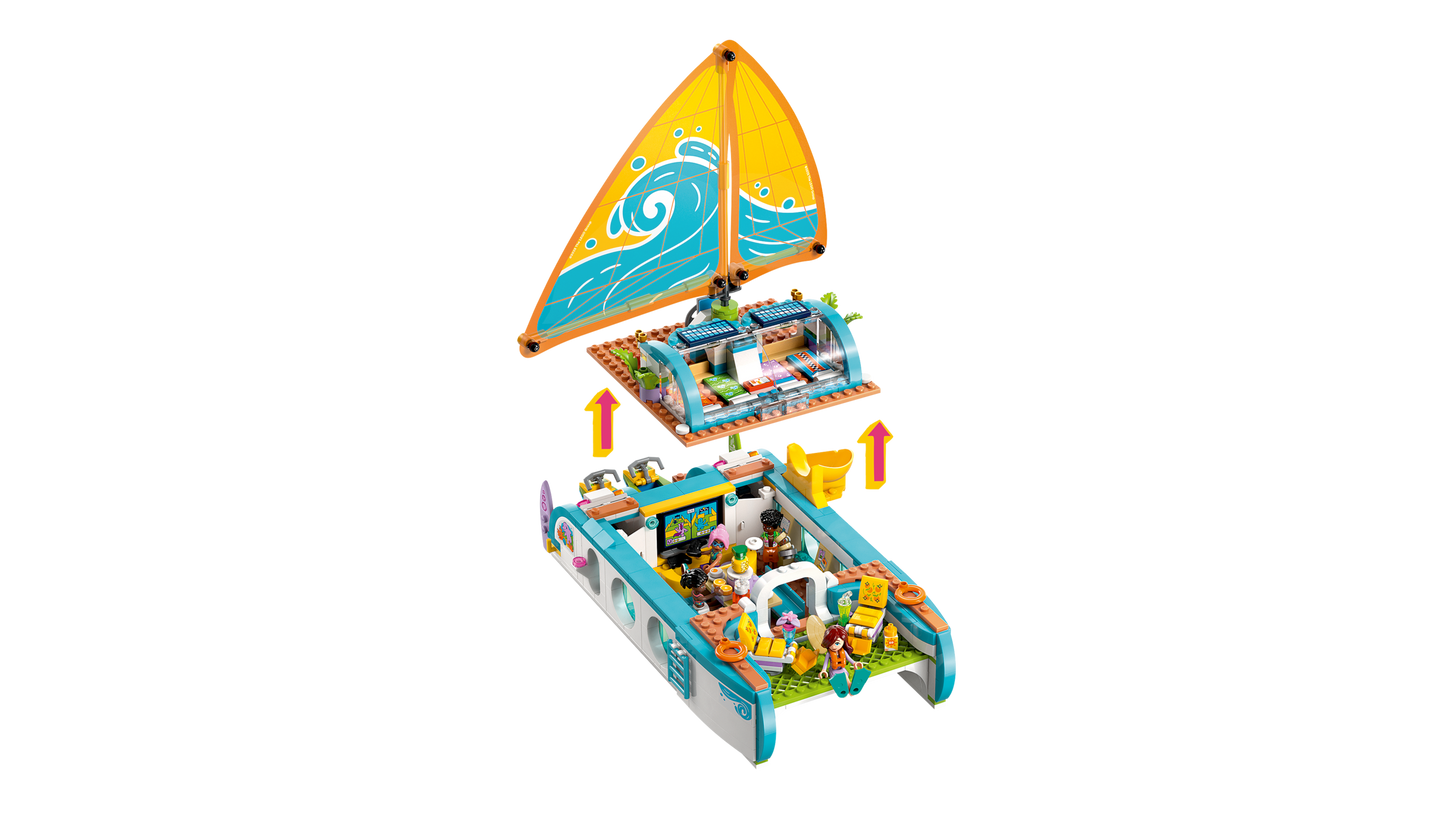 LEGO 42664 Avventura sul catamarano