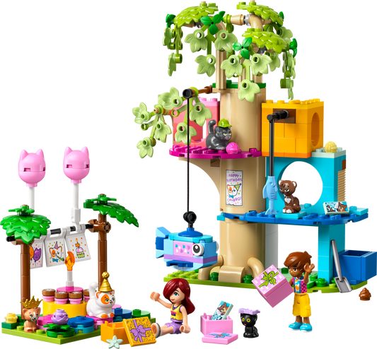 LEGO 42666 Festa di compleanno felina e Casa sull’albero