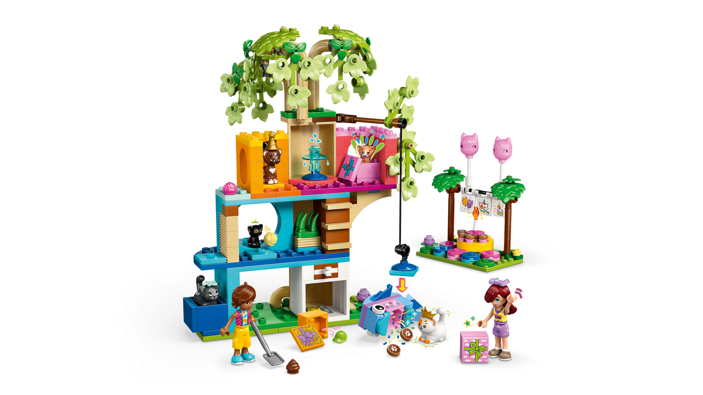 LEGO 42666 Festa di compleanno felina e Casa sull’albero