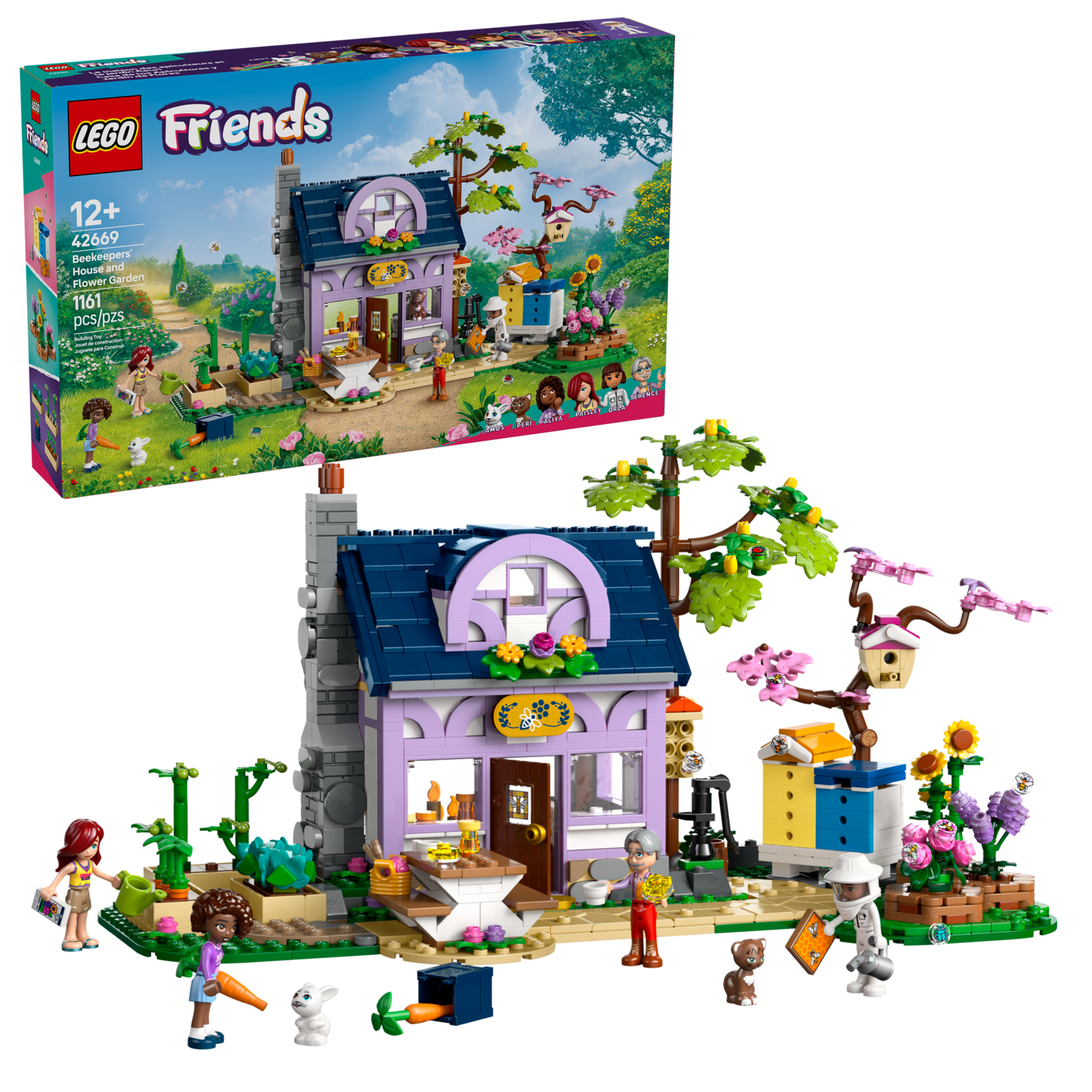 LEGO 42669 Casa degli apicoltori e giardino fiorito