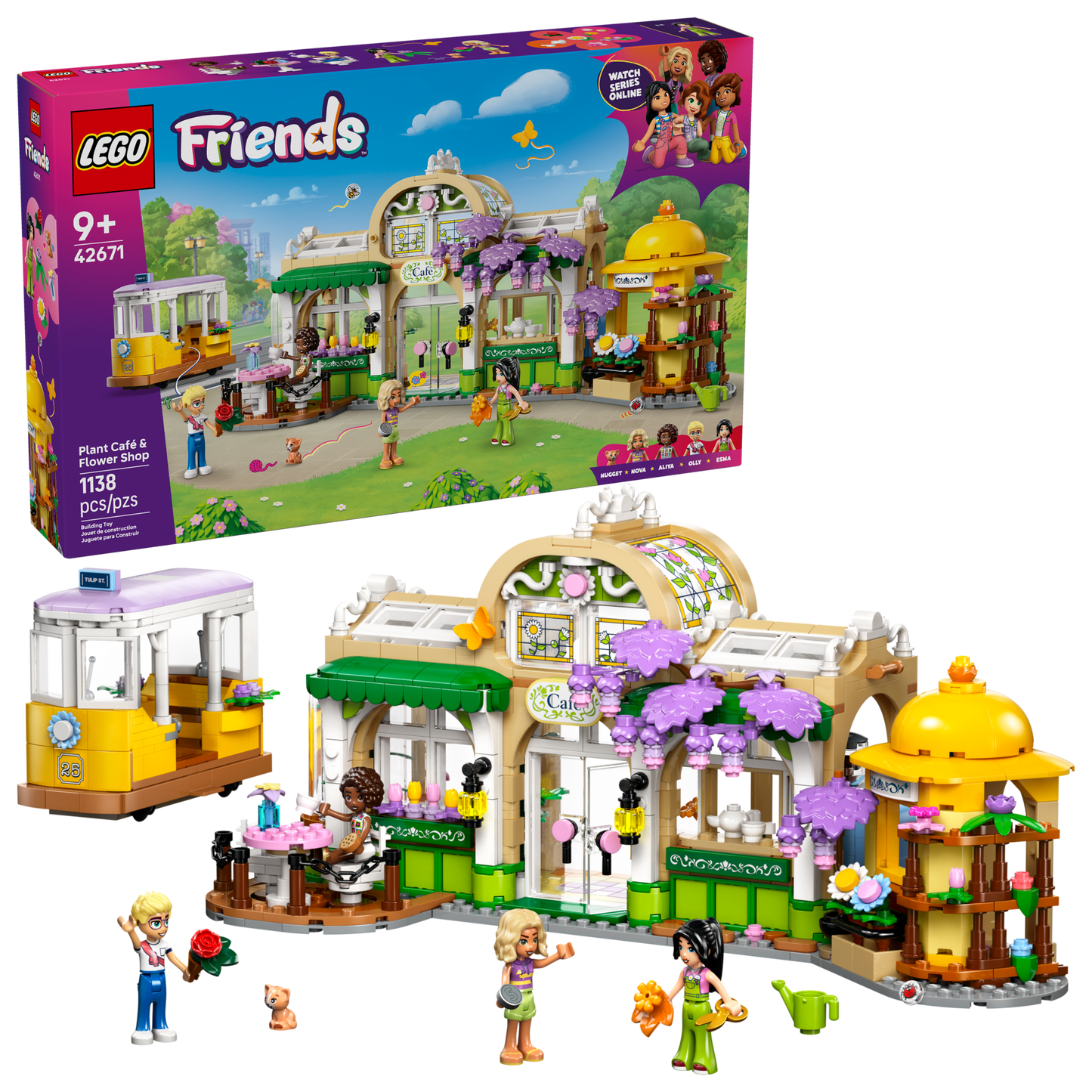 LEGO 42671 Caffe delle piante e Negozio di fiori