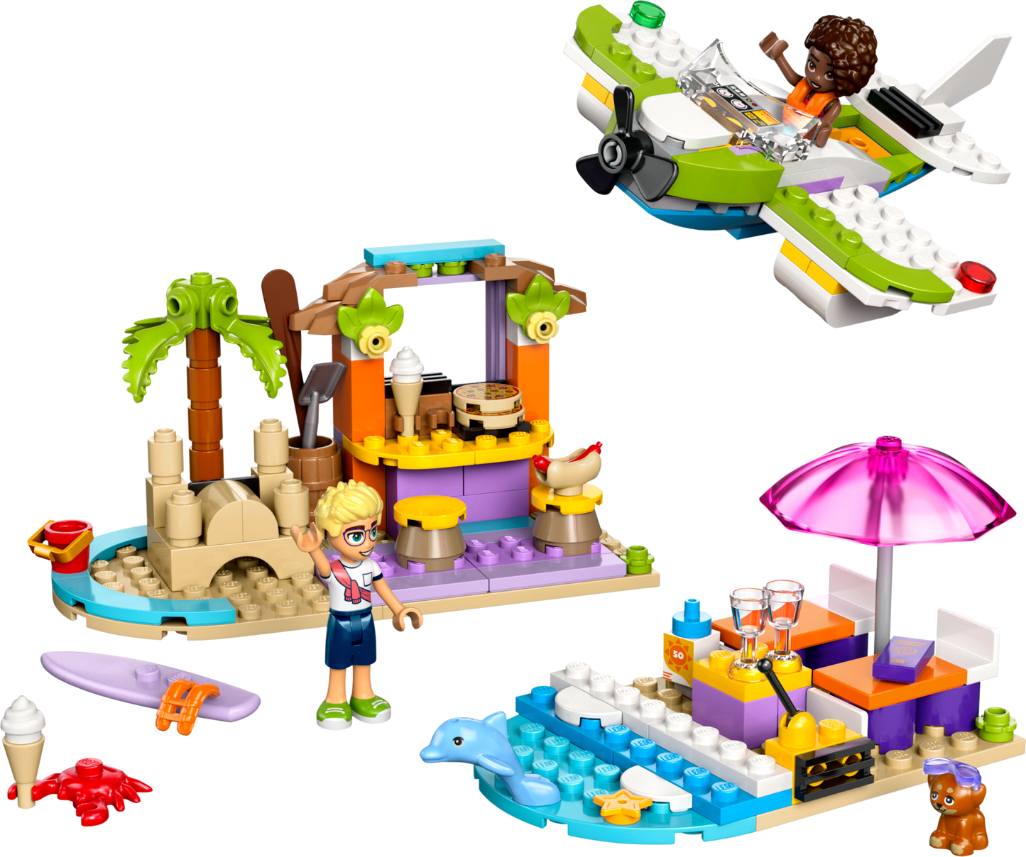 LEGO 42672 Valigia creativa da spiaggia e da viaggio