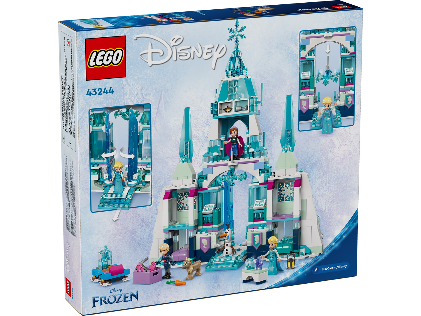 LEGO 43244 Il Palazzo di ghiaccio di Elsa