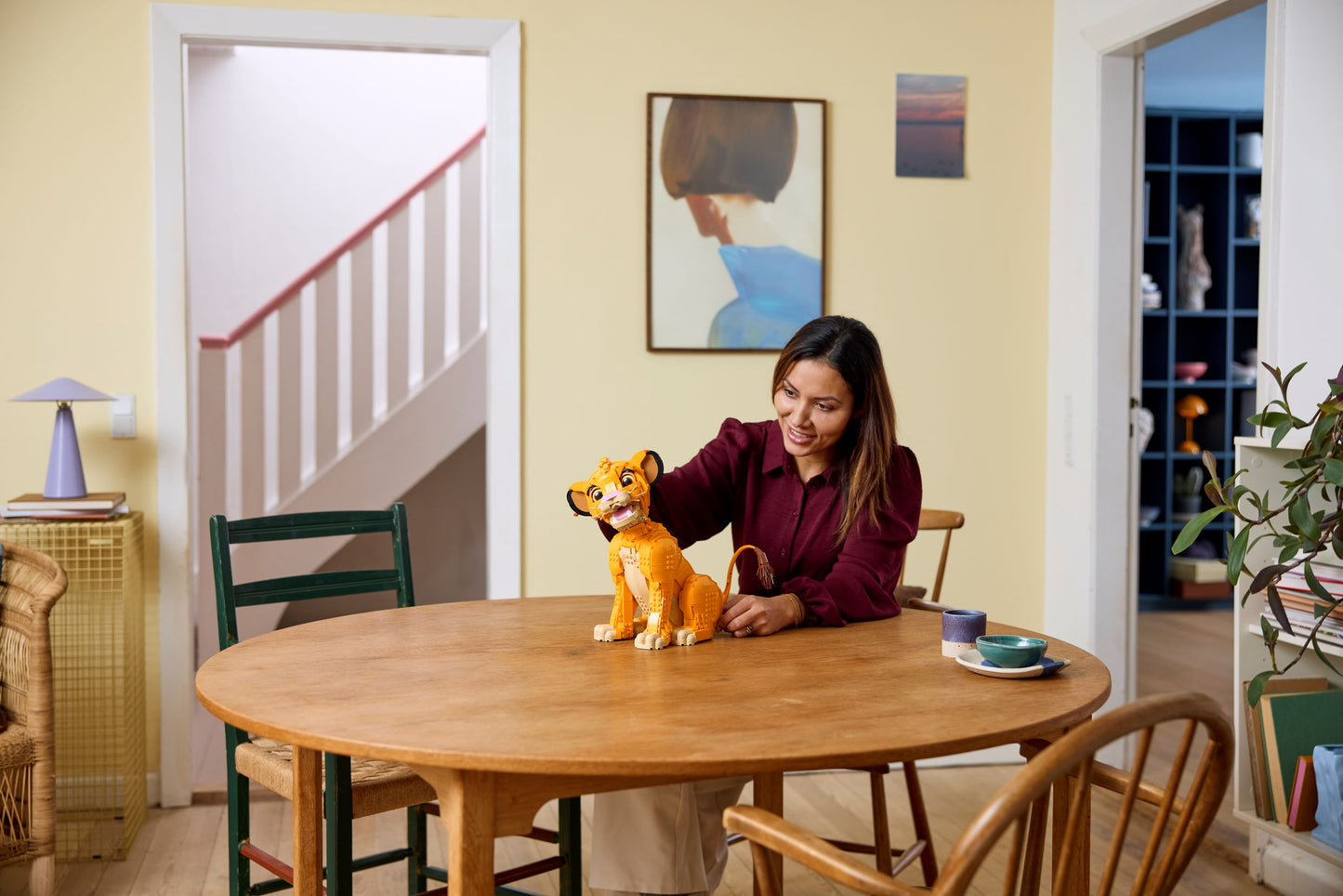 LEGO 43247 Giovane Simba, Re Leone