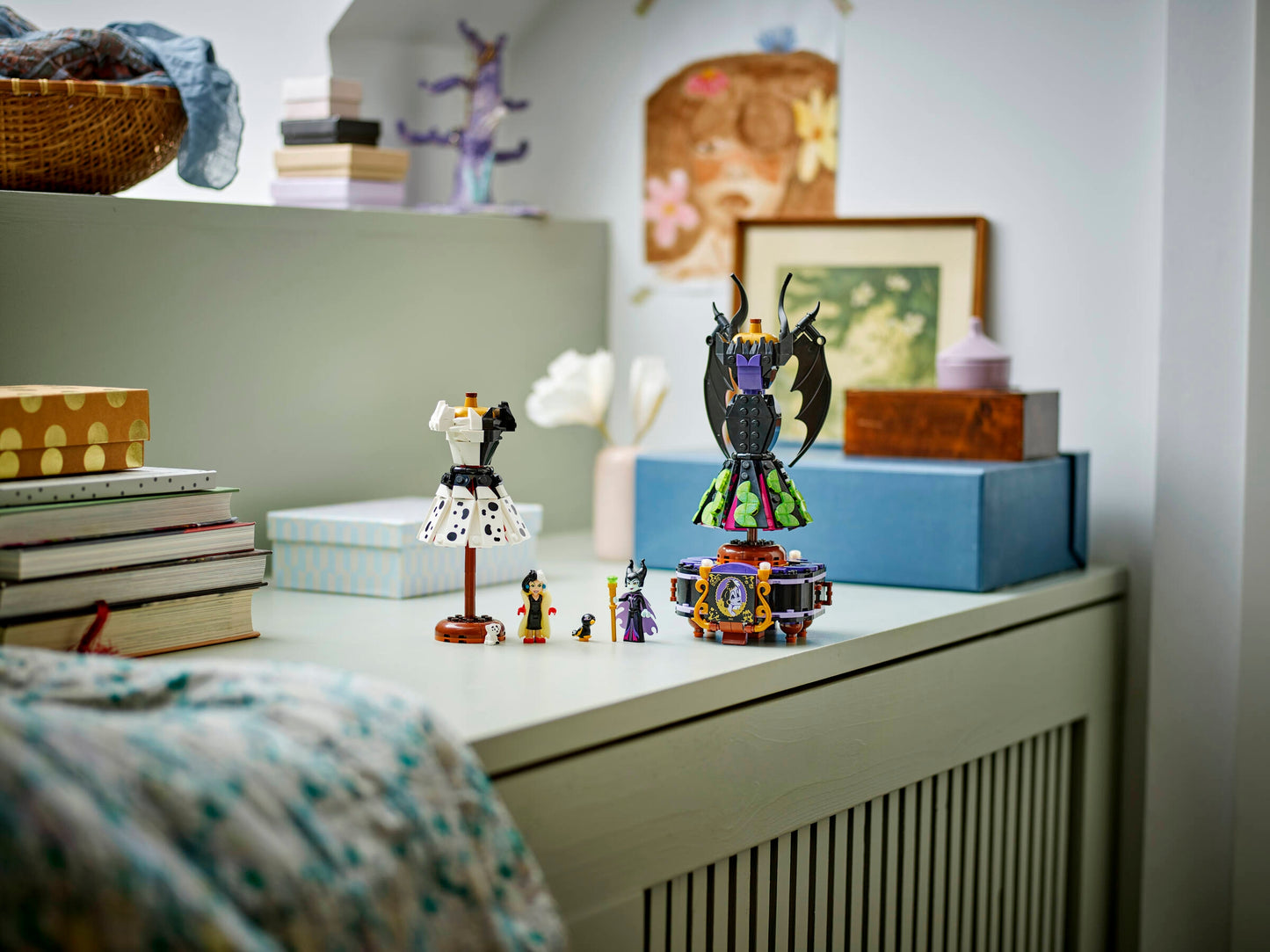 LEGO 43262 Abiti di Malefica e Crudelia De Mon