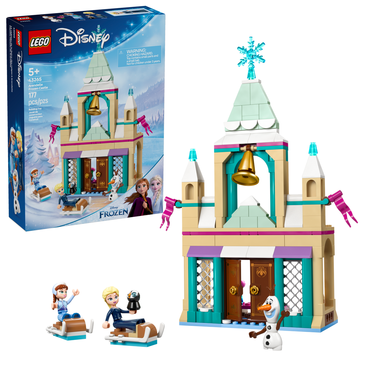 LEGO 43265 Castello di ghiaccio di Arendelle