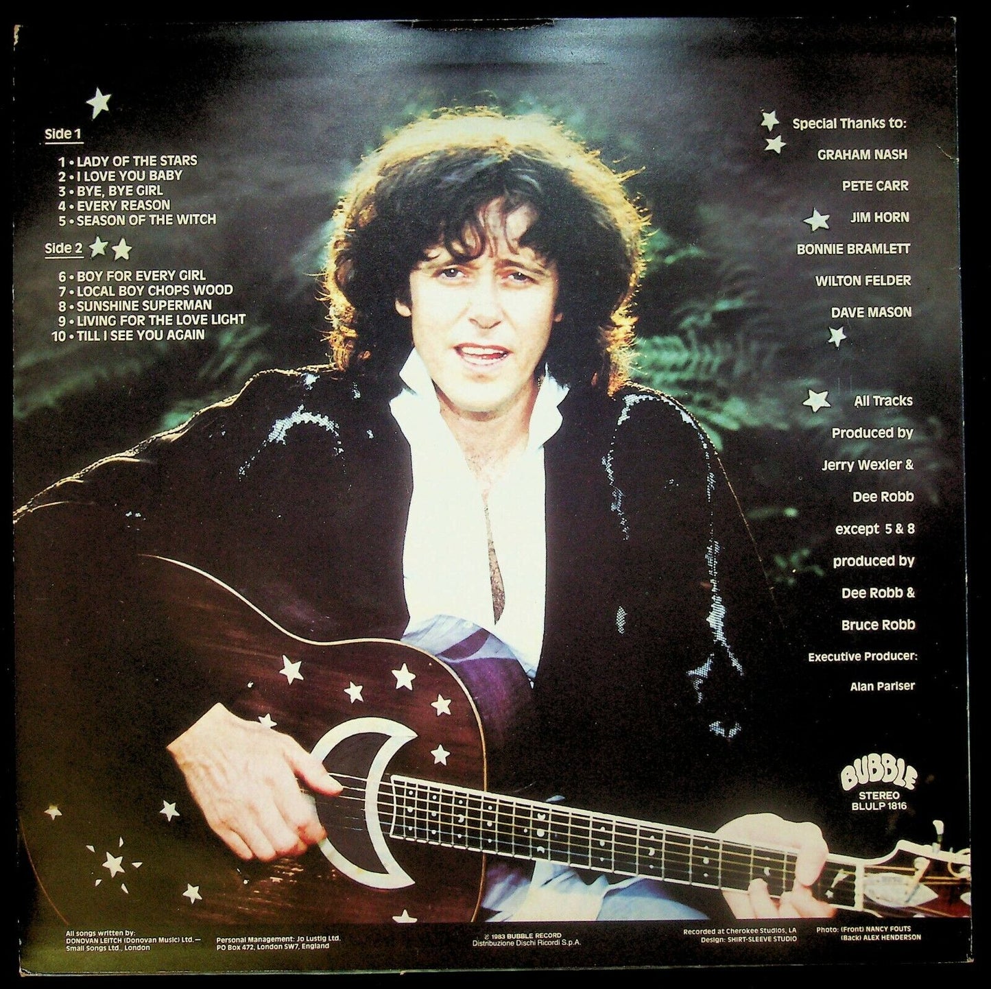 EBOND Donovan Lady Of The Stars Vinile V063065