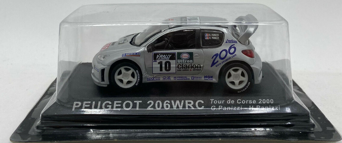 EBOND Peugeot 206 WRC Tour De Corse 2000 G.Panizzi H.Panizzi - 1:43 - 0091