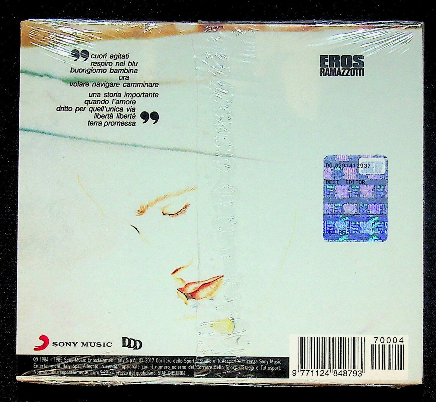 EBOND Eros Ramazzotti - Cuori Agitati -- Editoriale CD CD013016