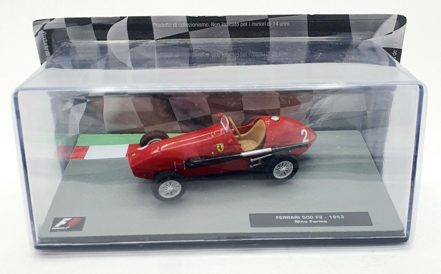 EBOND Ferrari 500 F2 - 1953 - Nino Farina - Die cast - 1/43 0067.