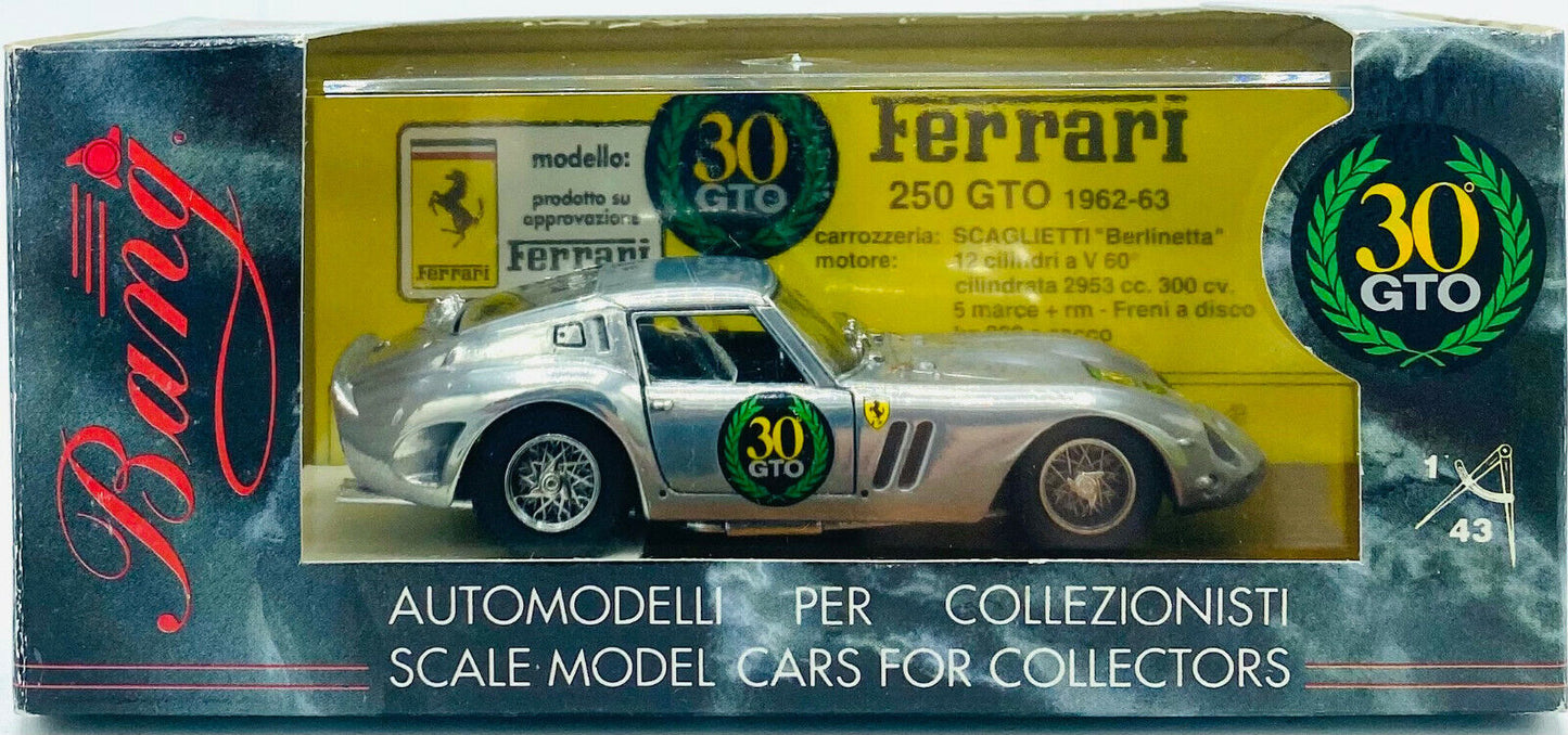 EBOND Ferrari 250 GTO 1962/63 Serie Limitata 30° Anniversario Bang - 1:43 0248