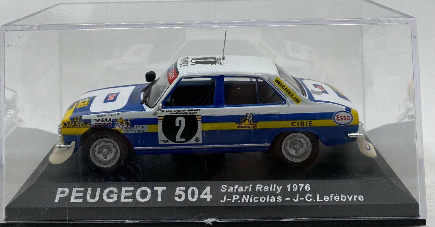 EBOND Peugeot 504 Safari Rally 1976 J.P.Nicolas J.C.Lefebvre - 1:43 - 0147