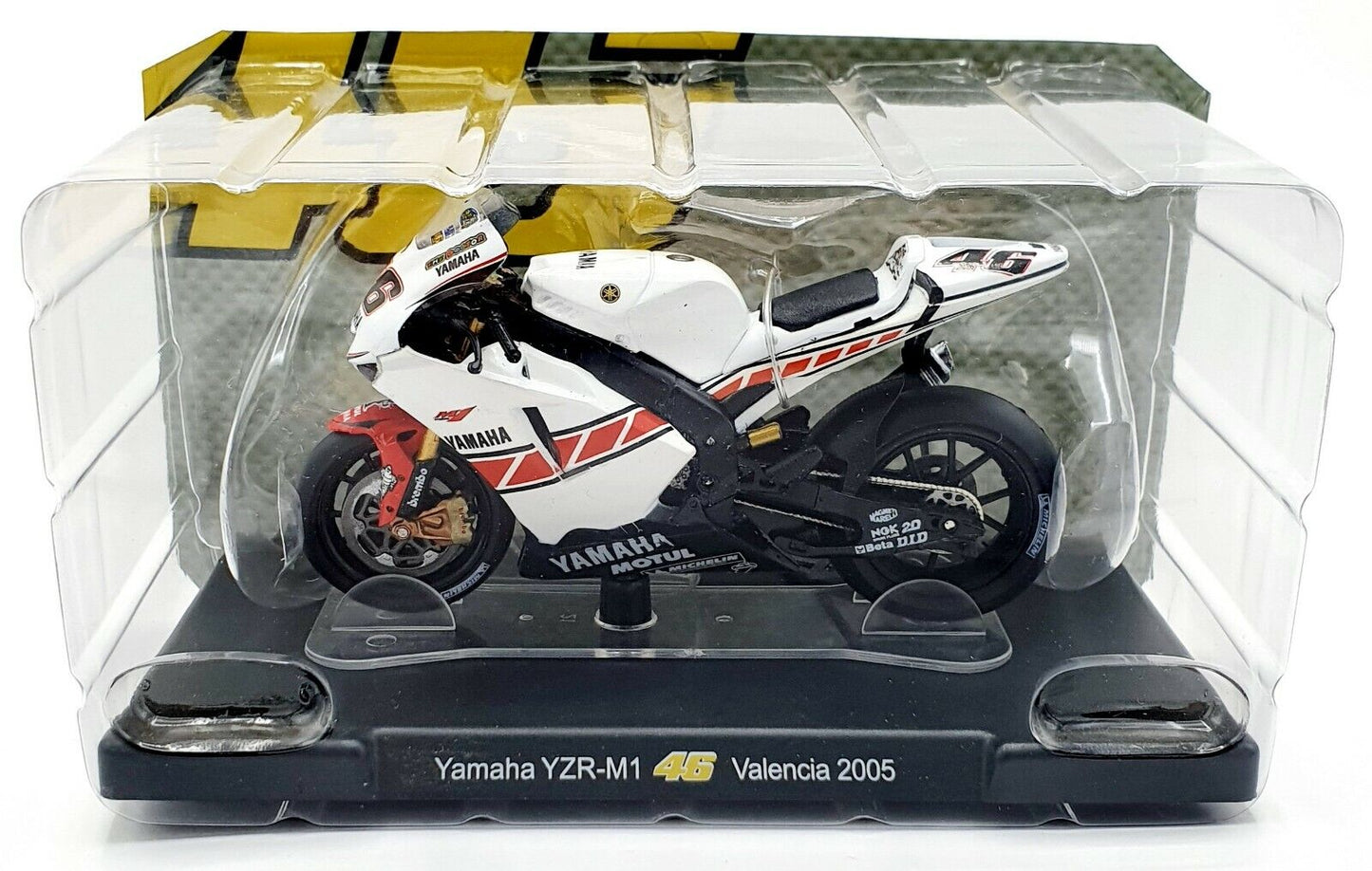 EBOND Moto Yamaha YZR-M1 - Valencia 2005 - Die cast - 1:18 - 0081.