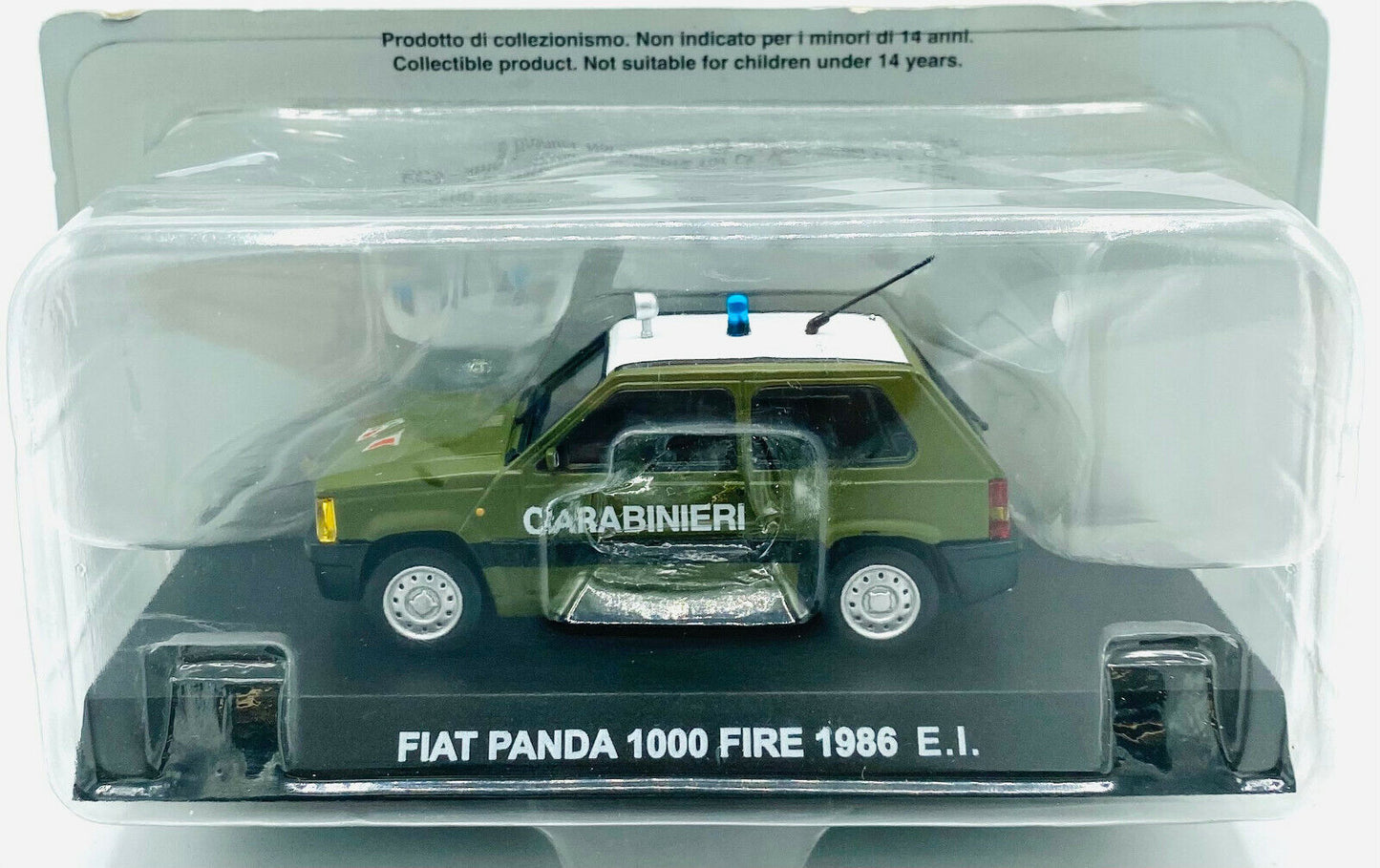 EBOND Fiat panda 1000 Fire 1986 E.I. - Carabinieri - Die cast - 1:43 - 0182