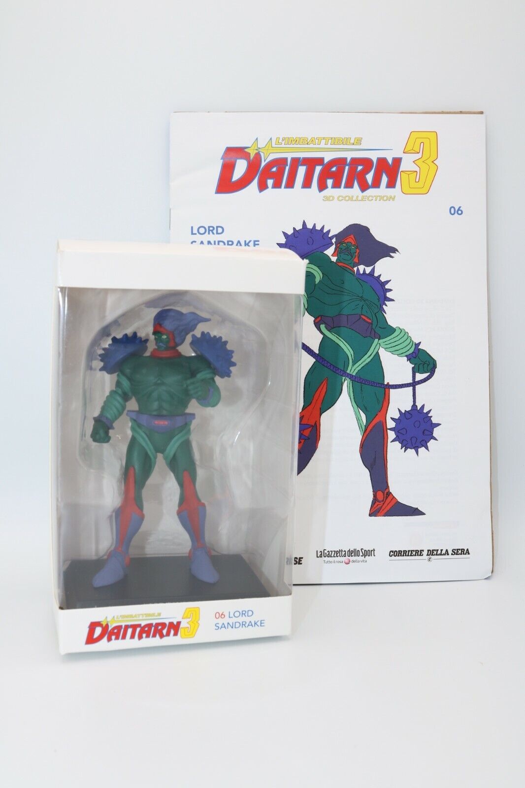 EBOND L'Imbattibile Daitarn 3 3D Collection 06 LORD SANDRAKE Figure