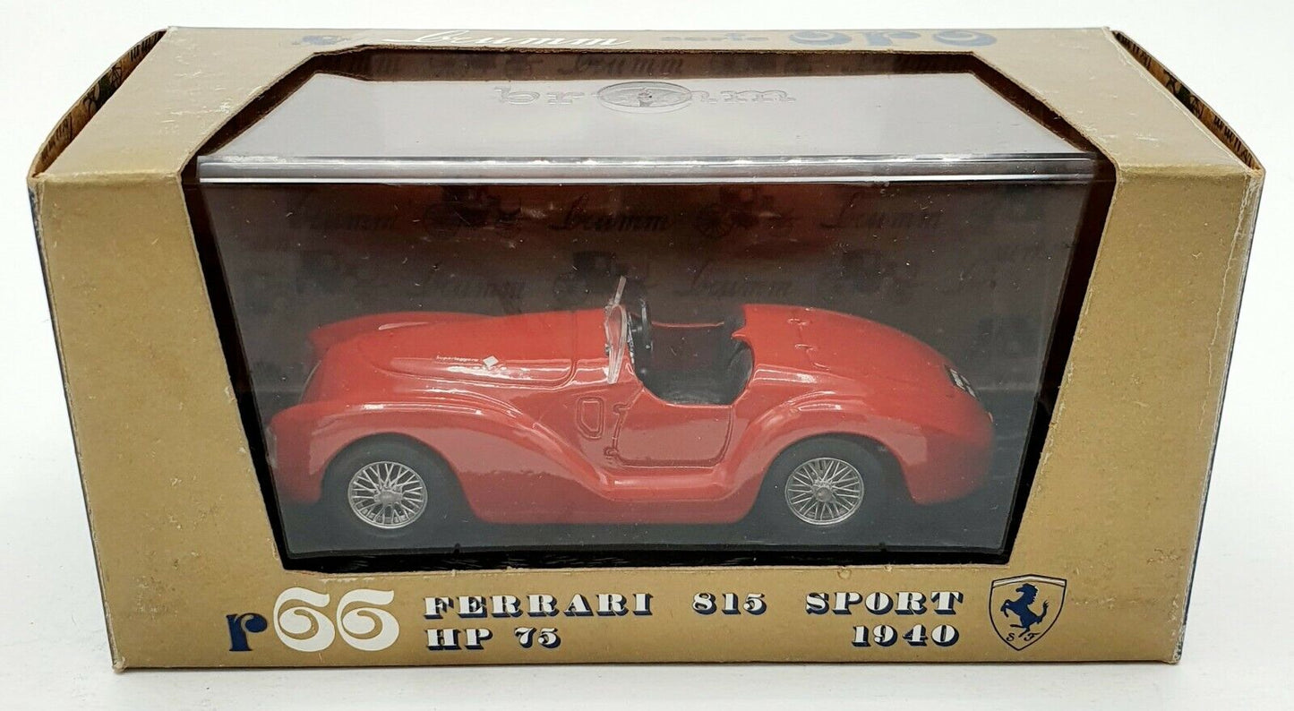 EBOND Ferrari 815 Sport HP 75 1940 - R66 - BRUMM - 1:43 - S035.