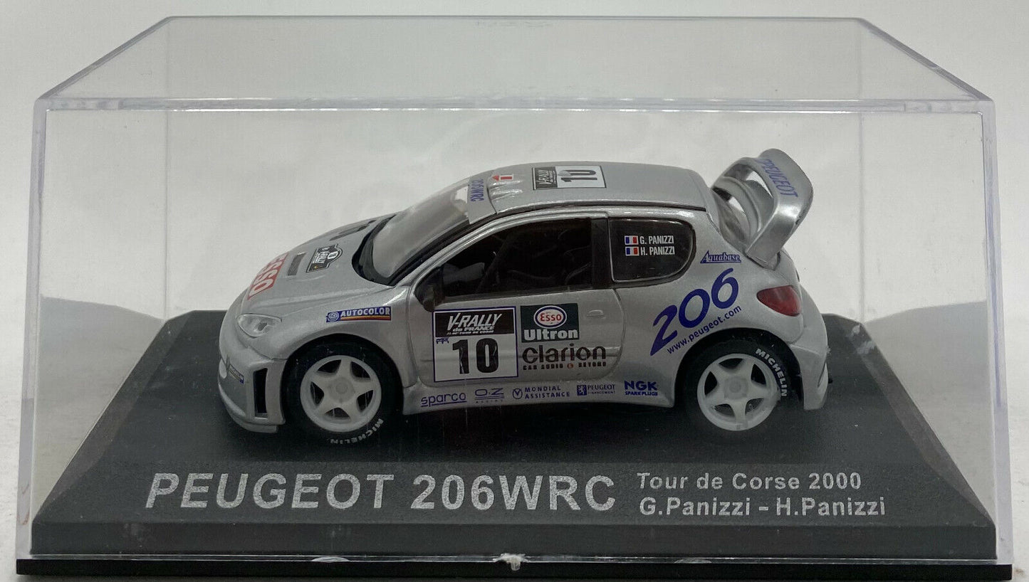 EBOND Peugeot 206WRC Tour De corse 2000 G.Panizzi H.Panizzi - 1:43 - 0147