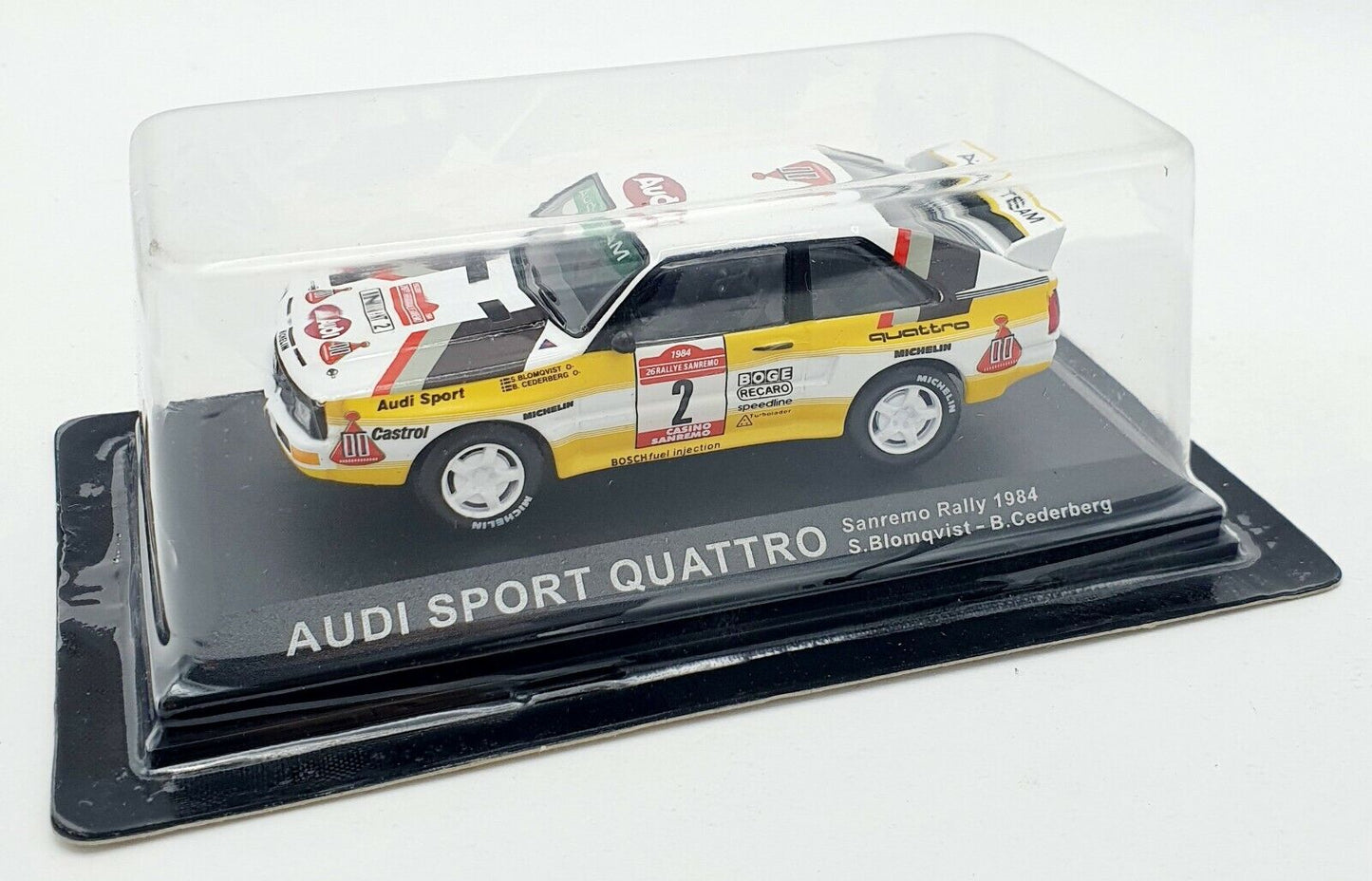 EBOND Audi Sport Quattro - Sanremo Rally 1984 - Scala 1:43 0051