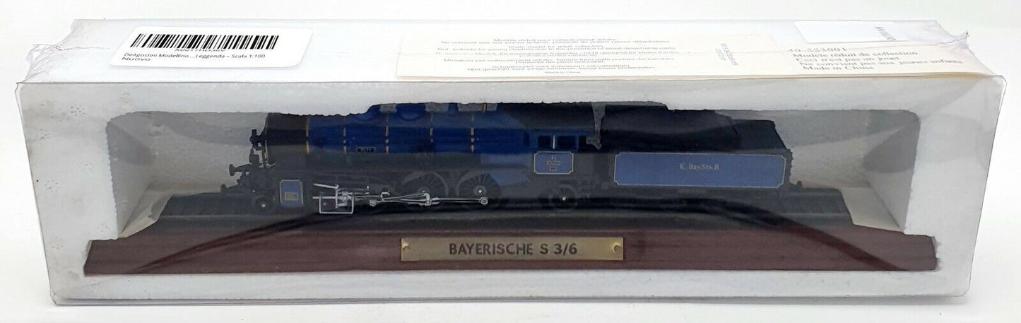 EBOND Locomotive Bayerische S 3/6 - Die cast 1/100 - 0141.