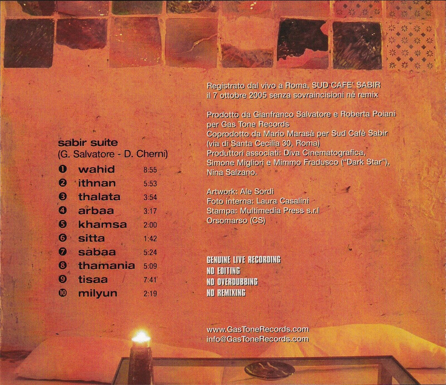 EBOND Baba Yoga - Sabir5005 CD CDS001106