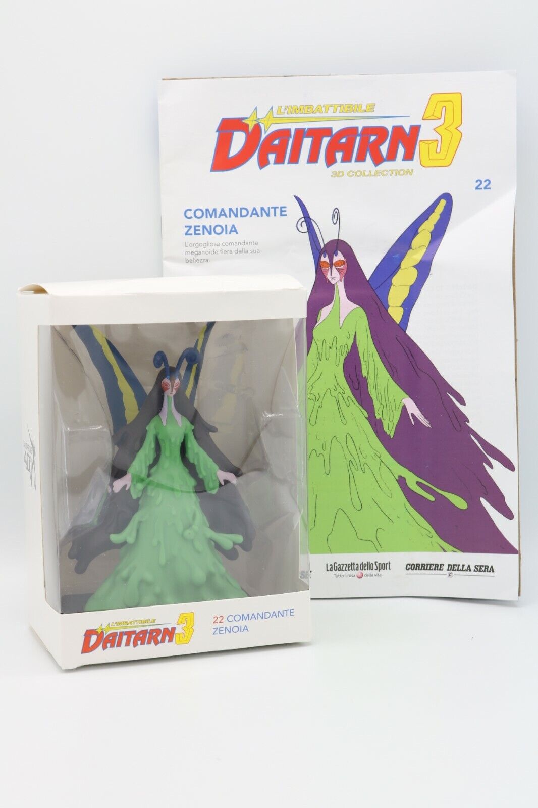 EBOND L'Imbattibile Daitarn 3 3D Collection 22 COMANDANTE ZENOIA Figure