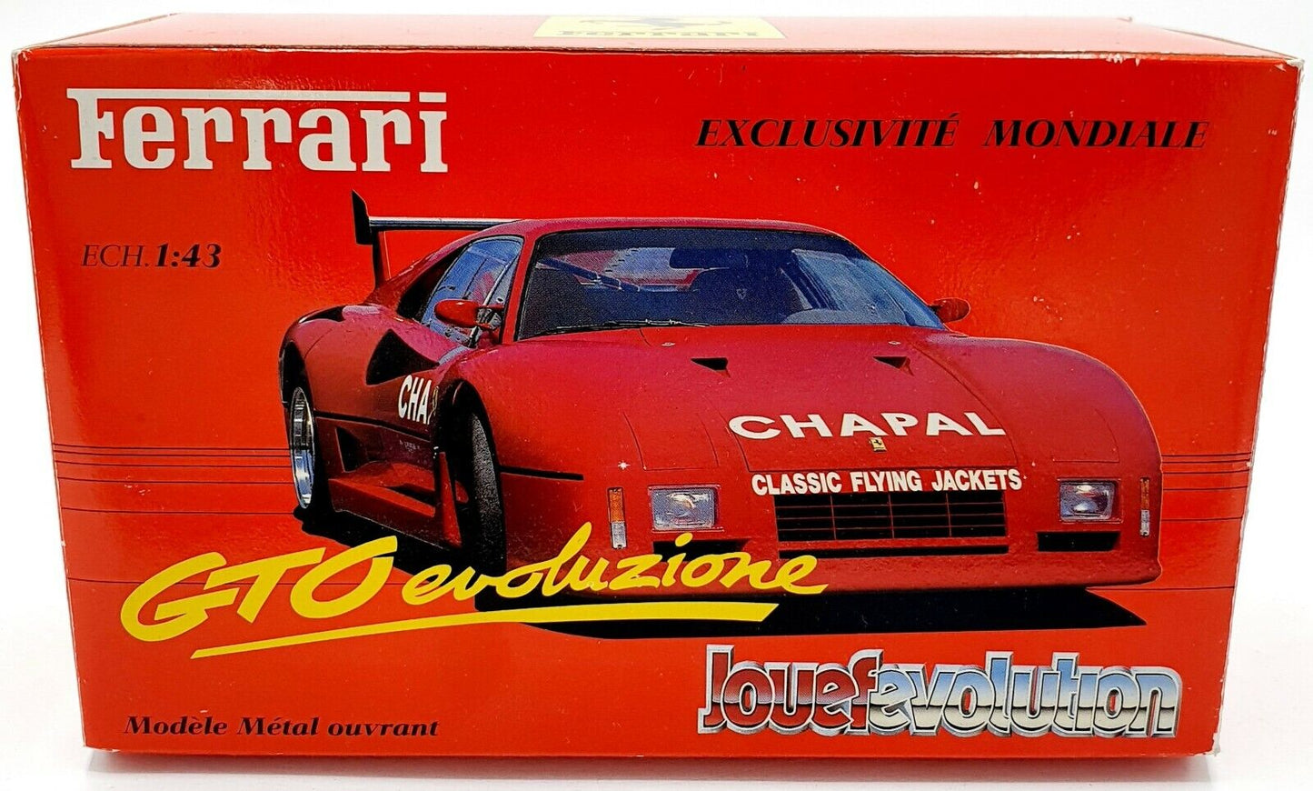 EBOND Ferrari Exclusivite Mondiale Jouef Industries BP 106 39300 - 1:43 - 0136.