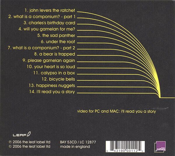 EBOND Colleen - Colleen Et Les Boites A Musique Digipack5007 CD CDS001182