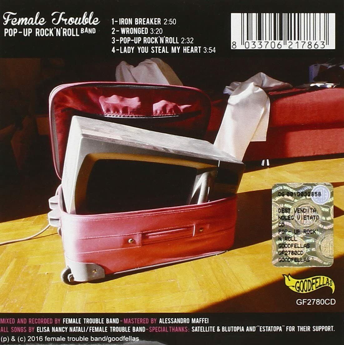 EBOND Female Trouble Band - Pop-up Rock'n'roll5016 CD CDS001425