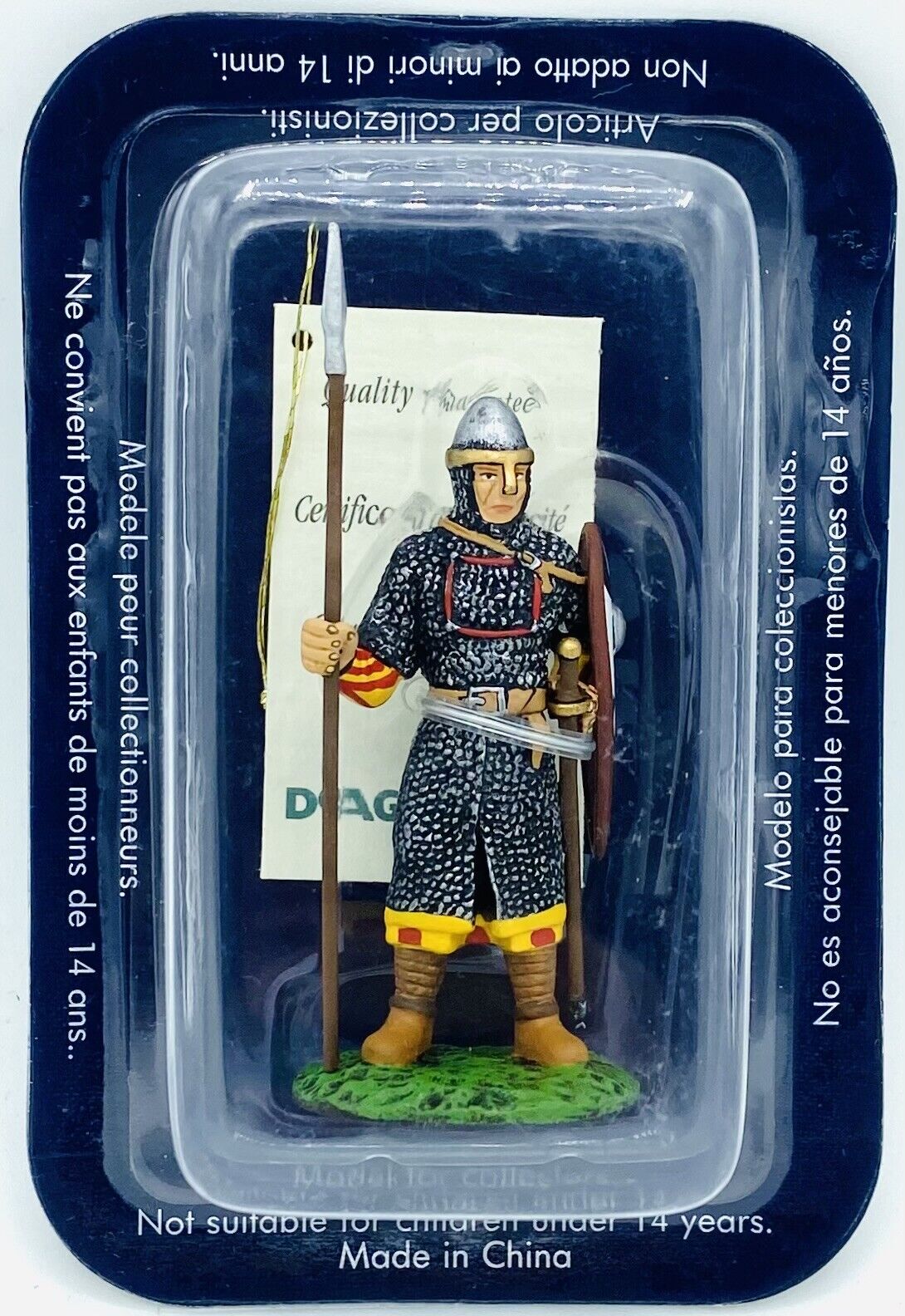 EBOND Soldatino In Piombo Guerriero Normanno XI Secolo - DeAgostini 0240