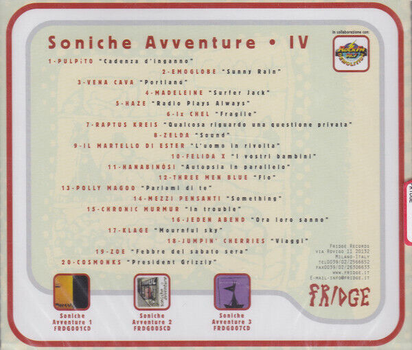 EBOND Various - Soniche Avventure Iv 5015 CD CDS001408