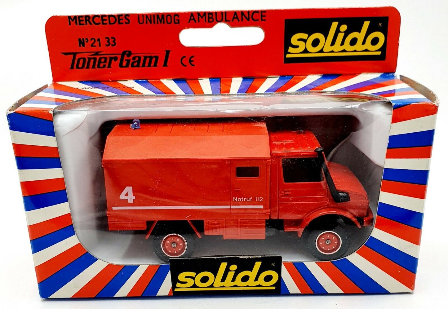 EBOND Modellino 2133 Mercedes Unimog Ambulance - Solido - 1:43 - 0117.