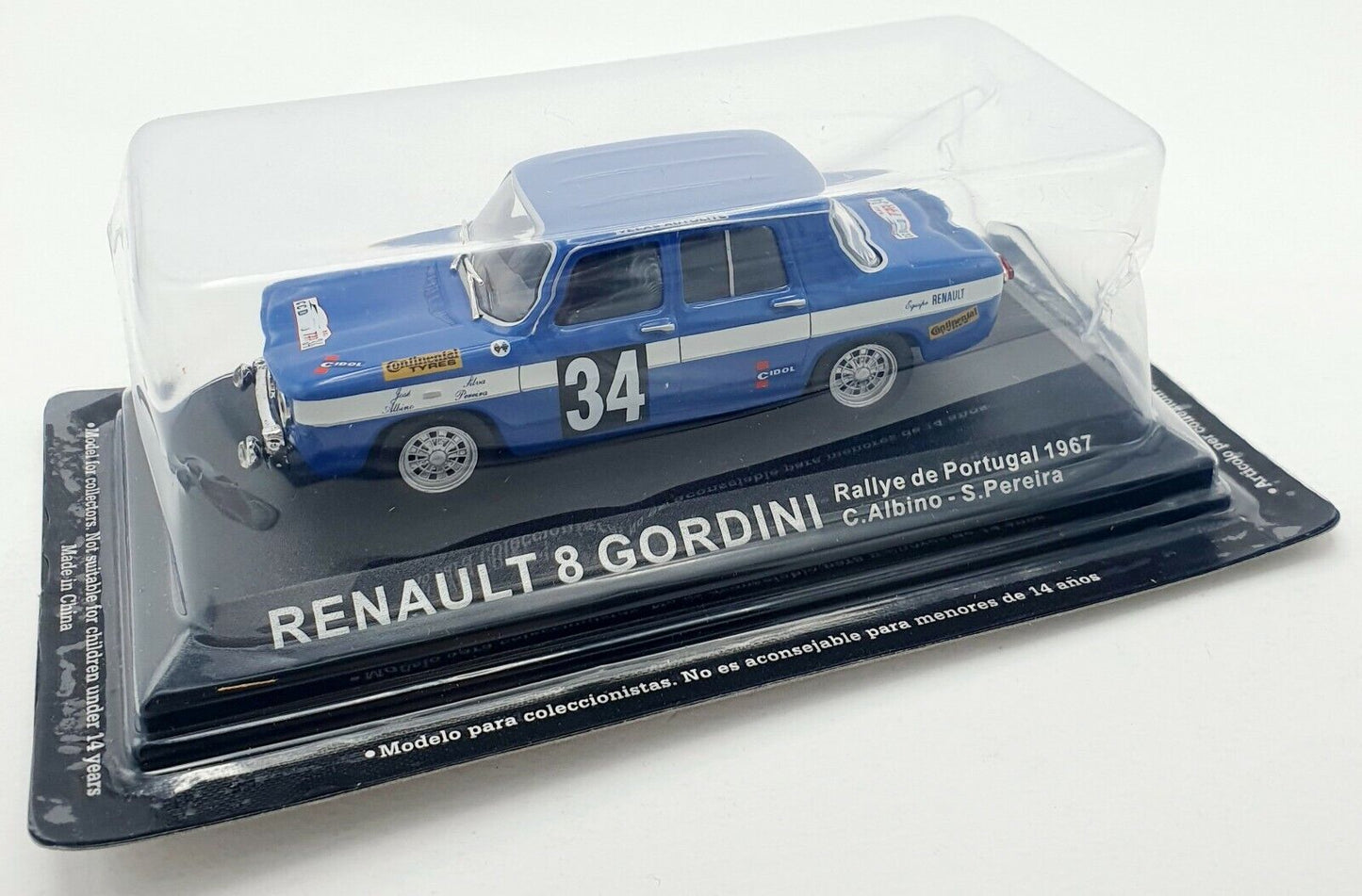 EBOND Renault 8 Gordini Rallye de Portugal 1967 - C.Albino - S.Pereira - 0053.