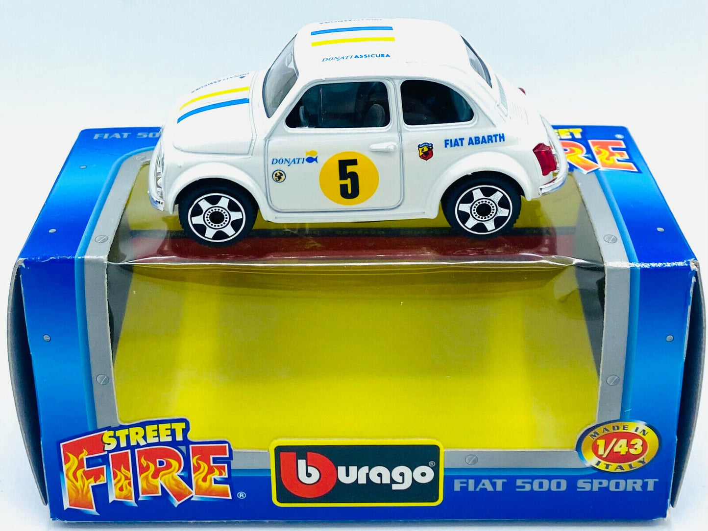 EBOND Fiat 500 Sport - Street Fire Collection - Bburago - 1:43 - 0208