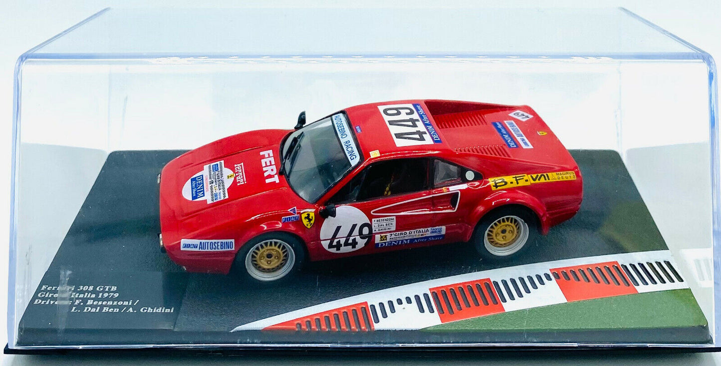 EBOND Ferrari 308 GTB Giro D'Italia 1979 F.Besenzoni L.Dal Ben - 1:43 - 0253