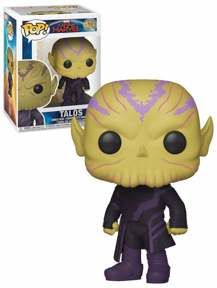EBOND Talos - Funko Pop - n.431 - Capitan Marvel - Action Figure - 1V
