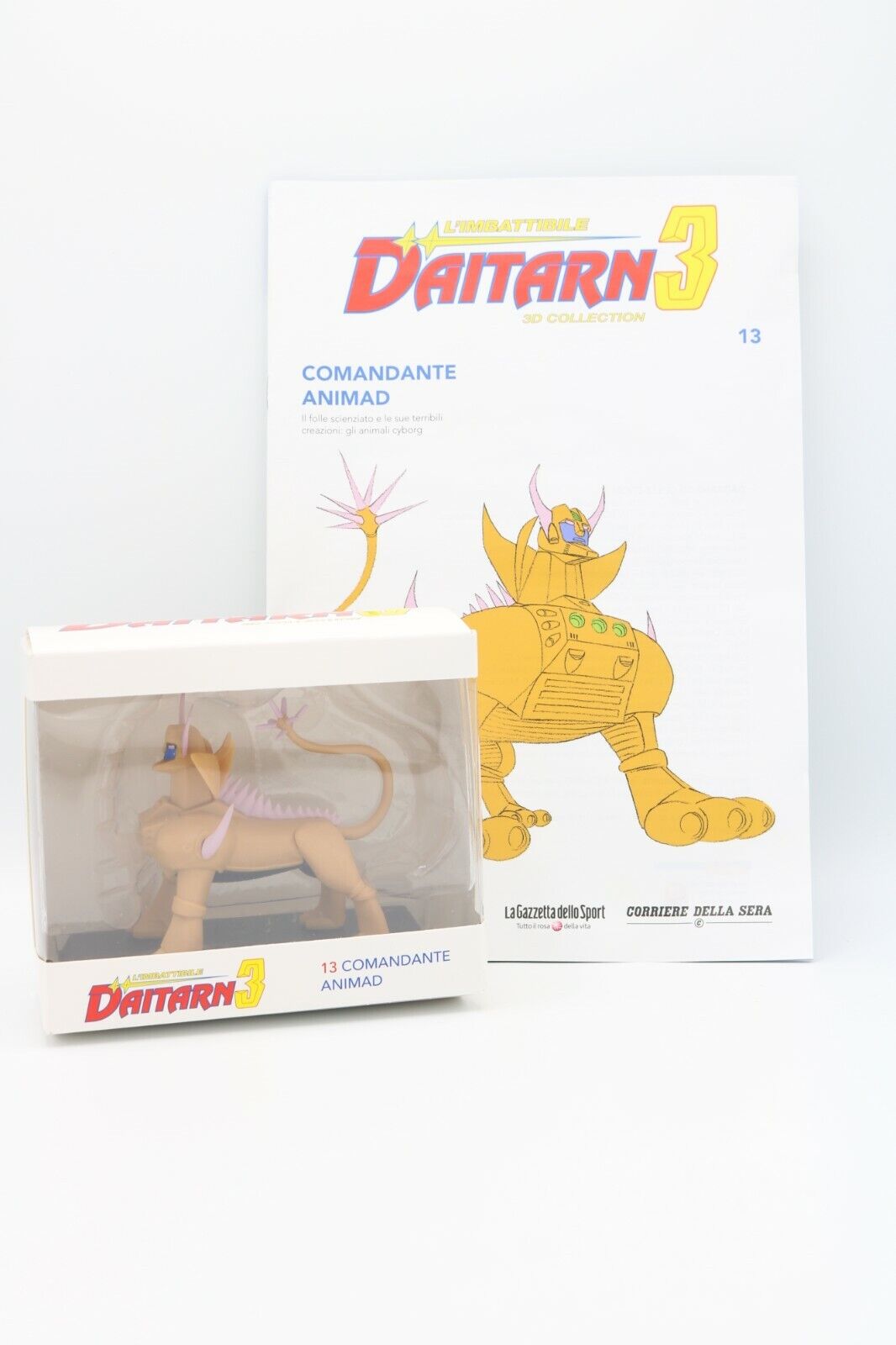 EBOND L'Imbattibile Daitarn 3 3D Collection 13 COMANDANTE ANIMAD Figure
